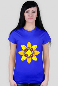 Babouche Marokańskie Kapcie. Prosty T-Shirt damski