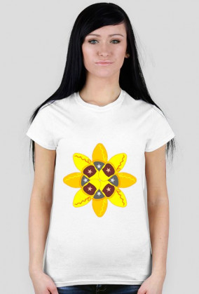 Babouche Marokańskie Kapcie. Prosty T-Shirt damski