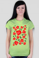 Czapeczki z Fezu. Prosty T-Shirt damski