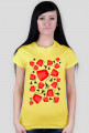 Czapeczki z Fezu. Prosty T-Shirt damski