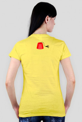 Czapeczki z Fezu. Prosty T-Shirt damski