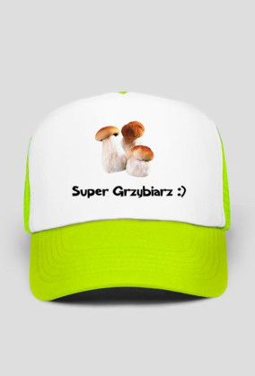 Czapeczka Super Grzybiarz