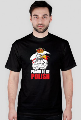 Koszulka patriotyczna "Proud to be Polish"