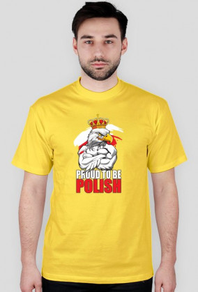 Koszulka patriotyczna "Proud to be Polish"