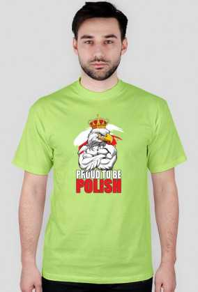 Koszulka patriotyczna "Proud to be Polish"