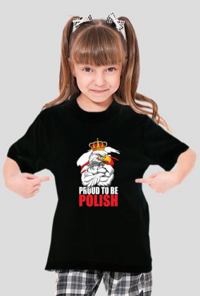 Koszulka patriotyczna "Proud to be Polish"