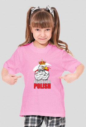 Koszulka patriotyczna "Proud to be Polish"