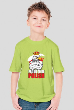 Koszulka patriotyczna "Proud to be Polish"