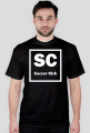 Koszulka Czarna Logo - Soccer Kick