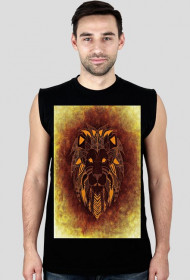 Koszulka męska yellow lion