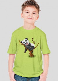 Koszulka dziecięca Panda na drzewie