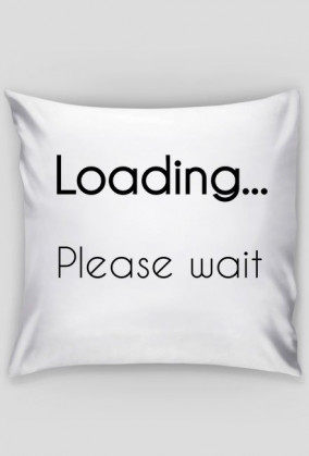 Poszewka na poduszkę LOADING