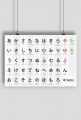 Plakat A2 - Do nauki hiragany
