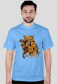T-Shirt męski jasnoniebieski