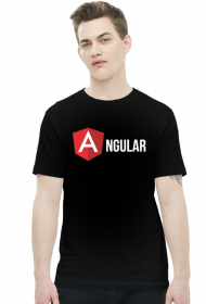 Angular T-Shirt (Red logo)