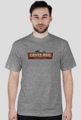 Coffee Noir - T-Shirt - Szary