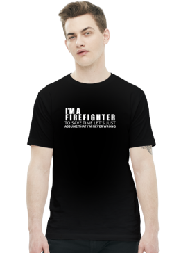 I'm a firefighter - koszulka męska