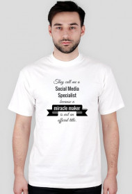 SM specialist t-shirt męski