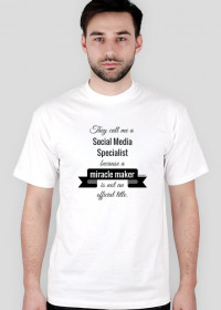 SM specialist t-shirt męski