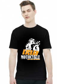 Kocham motocykle i nic tego nie zmieni - męska koszulka motocyklowa