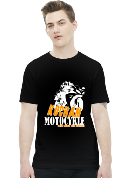 Kocham motocykle i nic tego nie zmieni - męska koszulka motocyklowa