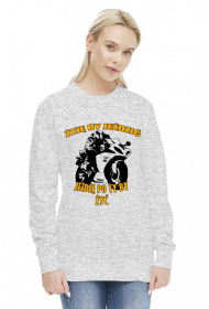 Żyję by jeździć , jeżdżę po to by żyć - damska bluza motocyklowa