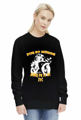 Żyję by jeździć , jeżdżę po to by żyć - damska bluza motocyklowa