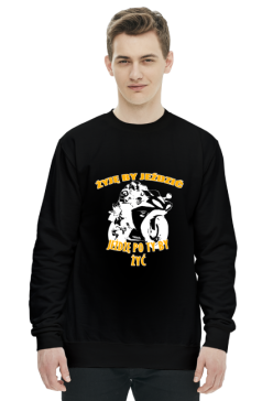 Żyję by jeździć , jeżdżę po to by żyć - męska bluza motocyklowa