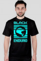 BlackEnduro T-Shirt (cyan)