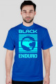 BlackEnduro T-Shirt (cyan)