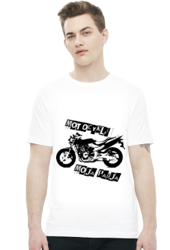 Motocykl moja pasja - męska koszulka motocyklowa