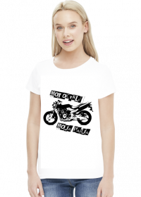 Motocykl moja pasja - damska koszulka motocyklowa