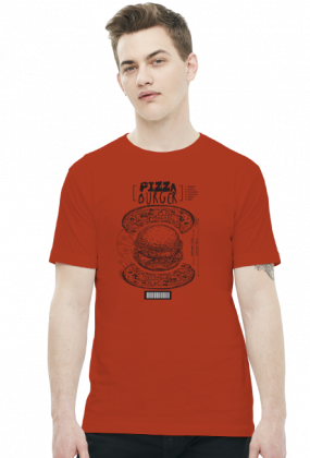 Pizza Burger - ♂ biała