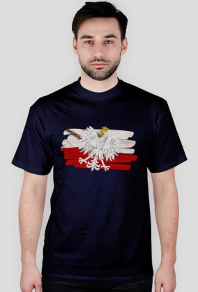 Black Enduro T-Shirt Patriotyczny
