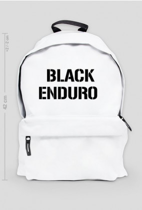 Duży plecak Black Enduro