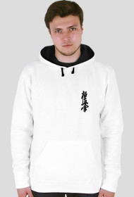 Bluza z kapturem długi rękaw - Karate Kyokushin Kanji