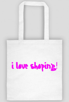 Torba "i love shoping"