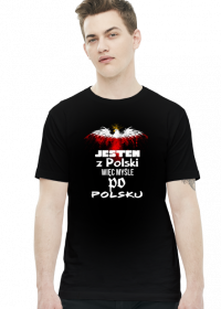 koszulka z nadrukiem Polish Jestem