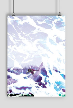Plakat A2 SURFING