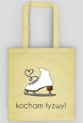 Torba Kocham łyżwy!