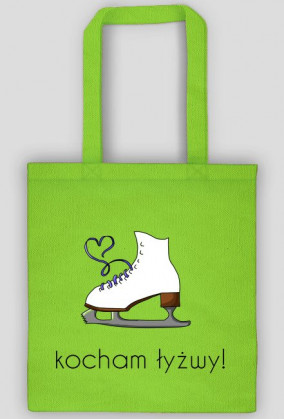 Torba Kocham łyżwy!