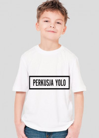 Koszulka dziecięca Perkusja Yolo