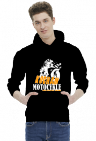 Kocham motocykle i nic tego nie zmieni - męska bluza motocyklowa
