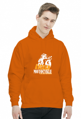 Kocham motocykle i nic tego nie zmieni - męska bluza motocyklowa