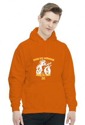 Żyję by jeździć , jeżdżę po to by żyć - męska bluza motocyklowa