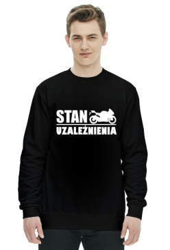 Stan uzależnienia - męska bluza motocyklowa