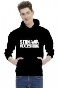 Stan uzależnienia - męska bluza motocyklowa