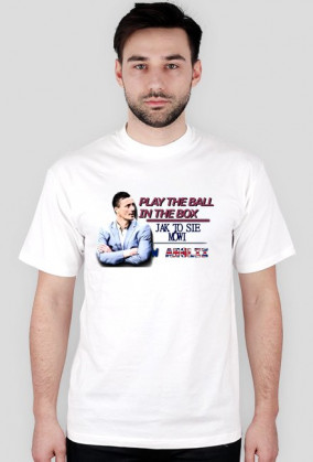Koszulka: Play the ball in the box