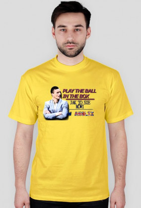 Koszulka: Play the ball in the box