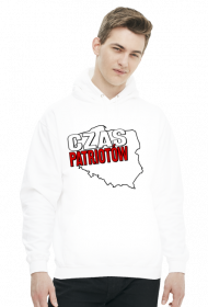 Czas Patriotów (bluza z kapturem) ciemna grafika